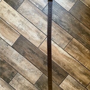 Dickies Dark Brown Leather Belt